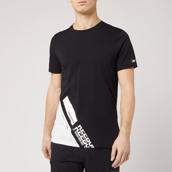 Reebok Men's Archive Evo Short Sleeve T-Shirt - Black