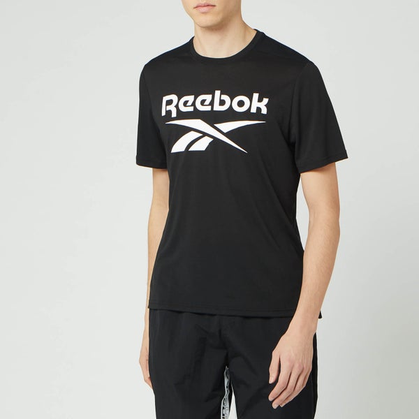 Reebok Men's Supremium Graphic Short Sleeve T-Shirt - Black