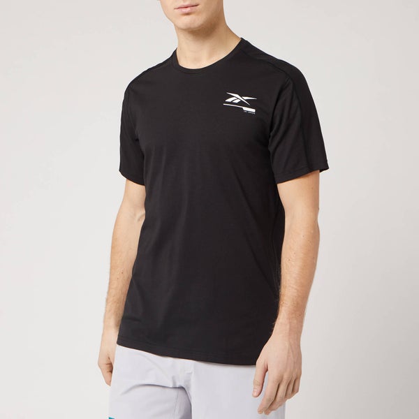 Reebok Men's Speedwick Graphic Short Sleeve T-Shirt - Black