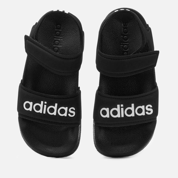 Adidas Kid's Adilette Sandals - Core Black