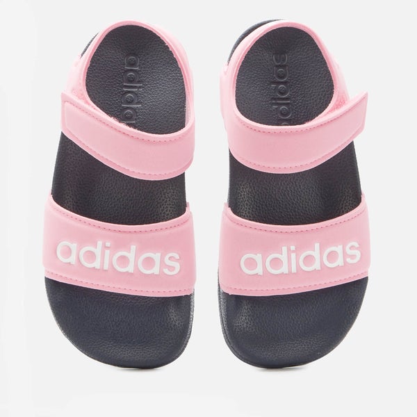 adidas Girls Adilette Sandals - True Pink