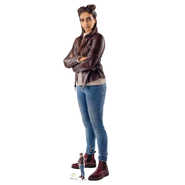 Mandip Gill (Yasmin) Doctor Who - Découpe taille réelle