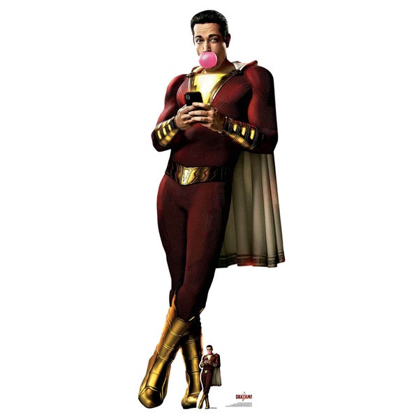 Shazam Bubblegum (Zachary Levi) Life Size Cut-Out