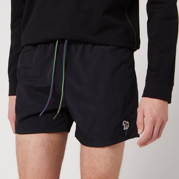 PS Paul Smith Men's Zebra Logo Swimshorts - Black