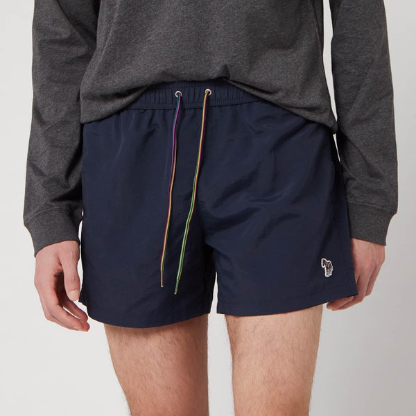 PS Paul Smith Men's Zebra Logo Swimshorts - Navy