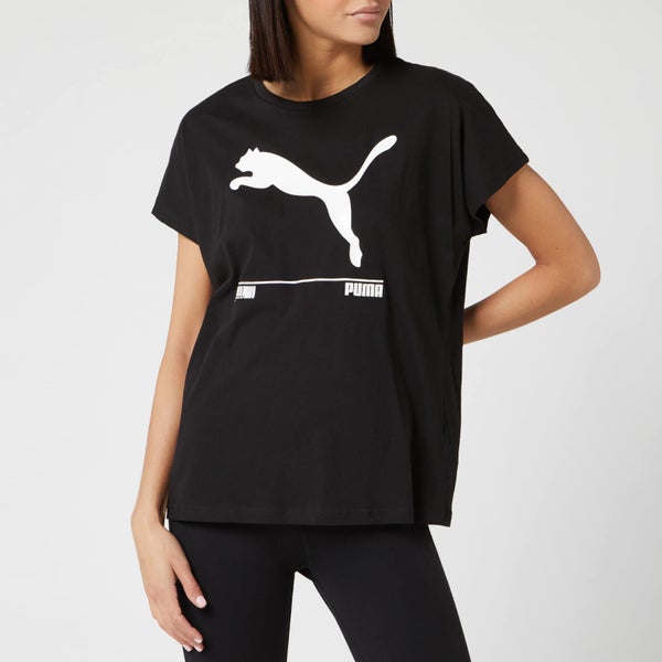 Puma Women's Nu/Tility Short Sleeve T-Shirt - Puma Black