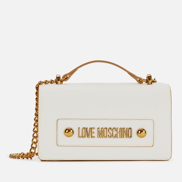 Love Moschino Women's Logo Shoulder Bag - White