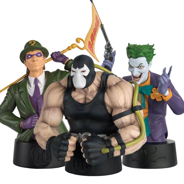 Ultimate Mystery 3-Pack Bust - Best of DC Comics Villains