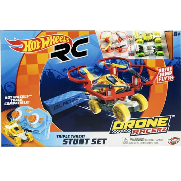 Hot Wheels Bladez Drone Racerz - Triple Threat Stunt Set