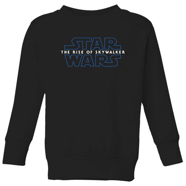 Star Wars The Rise Of Skywalker Logo Kids' Sweatshirt - Black