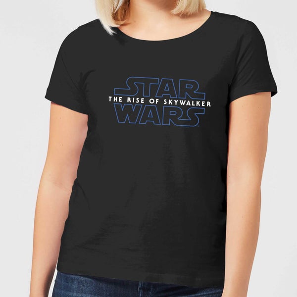 Star Wars The Rise Of Skywalker Logo Women's T-Shirt - Black