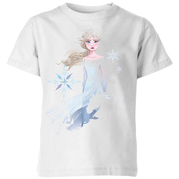 Frozen 2 Nokk Sihouette Kids' T-Shirt - White