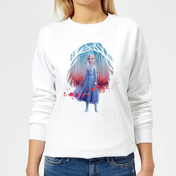 Frozen 2 Find The Way Colour Women's Sweatshirt - White