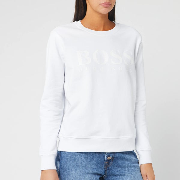 BOSS Hugo Boss Women's Tastitch Sweatshirt - White