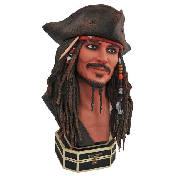 Diamond Select Movie Legends Buste 3D échelle 1/2 - Jack Sparrow