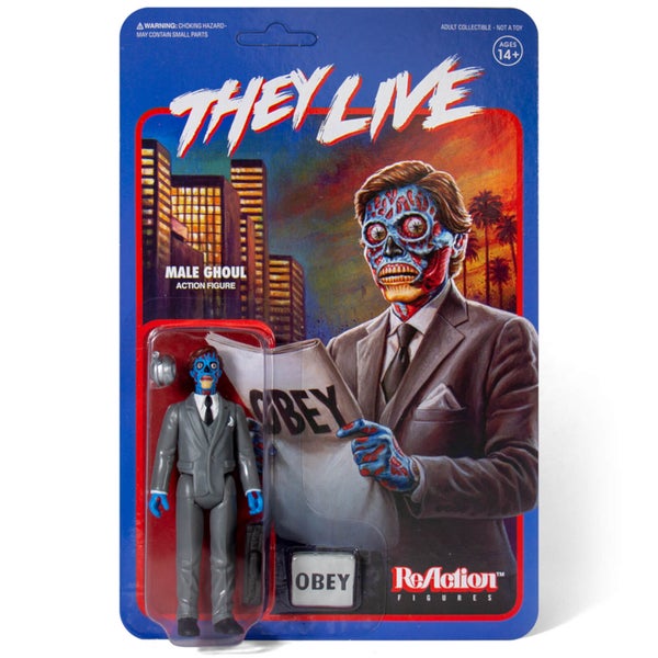 Super7 They Live ReAction Figure - Male Ghoul