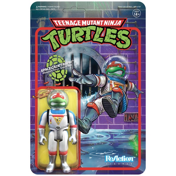 Super7 Teenage Mutant Ninja Turtles ReActuin Figur - Space Cadet Raphael