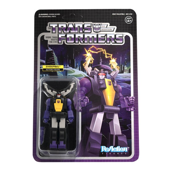 Super7 Transformers Figurine articulée - Shrapnel