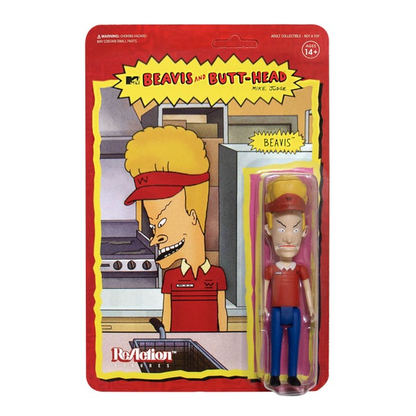 Super7 Beavis et Butt-Head - Figurine articulée Burger World Beavis