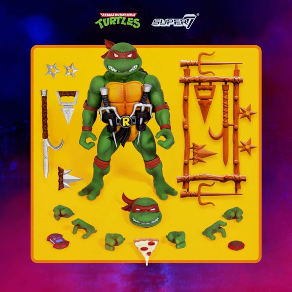 Super7 Teenage Mutant Ninja Turtles ULTIMATES! Figure - Raphael