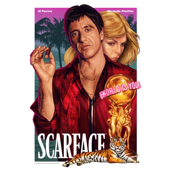 Scarface Limited Edition Fine Art Giclee