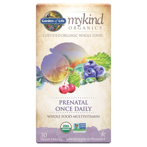 mykind Organics 有機每日一次產前專用 - 30 錠