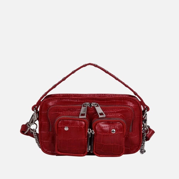 Núnoo Women's Helena Croco Bag - Red