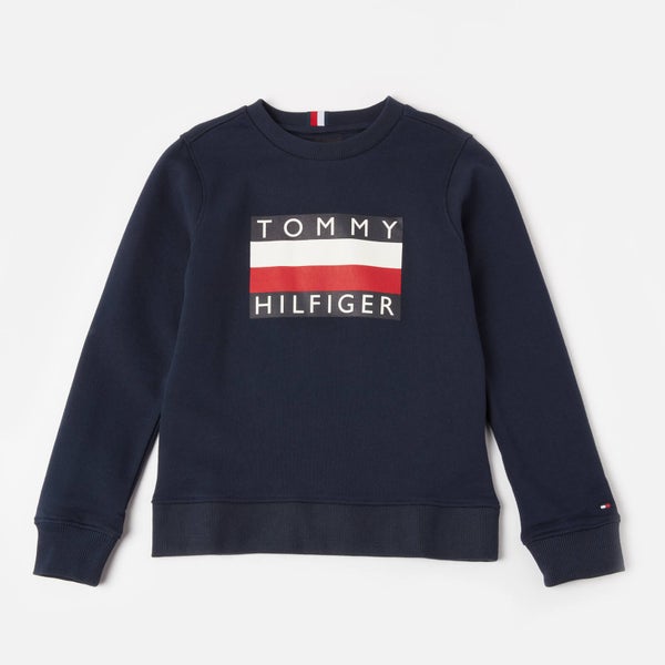 Tommy Hilfiger Boys' Essential Sweatshirt - Black Iris