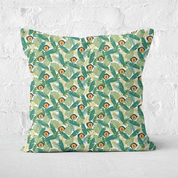 Green Jurassic Park Square Cushion 40x40cm