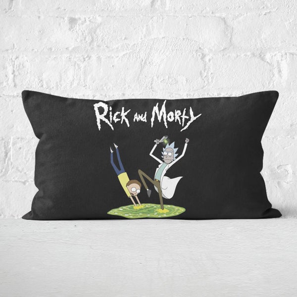 Rick And Morty Portal Rectangular Cushion