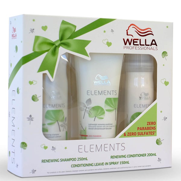 Wella Professionals Care Elements Gift Set (Worth $93.00)