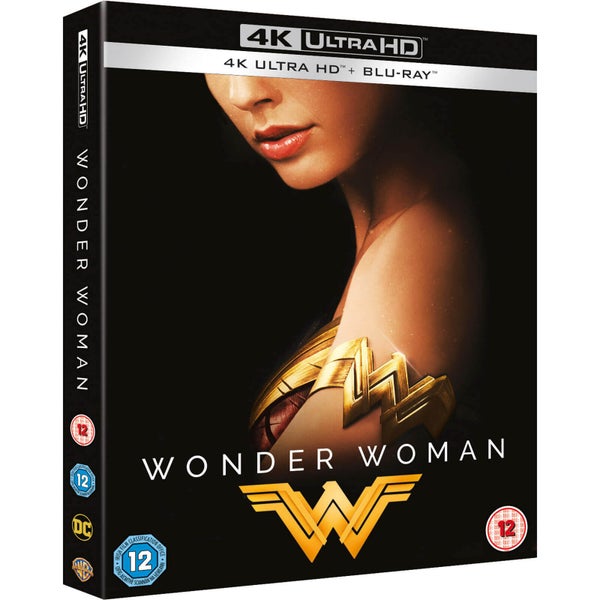 Wonder Woman - 4K Ultra HD Zavvi Exclusive Steelbook With (Includes 2D Blu-ray and Slipcase)