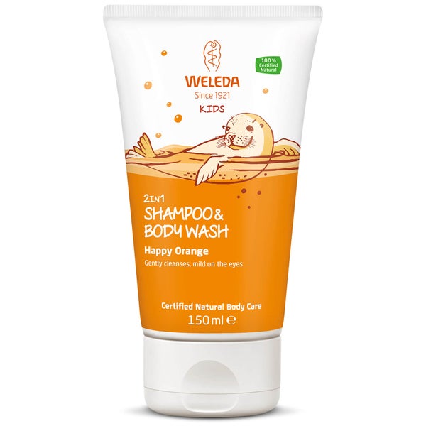 Weleda Kids Shampoo and Body Wash Happy Orange 150ml