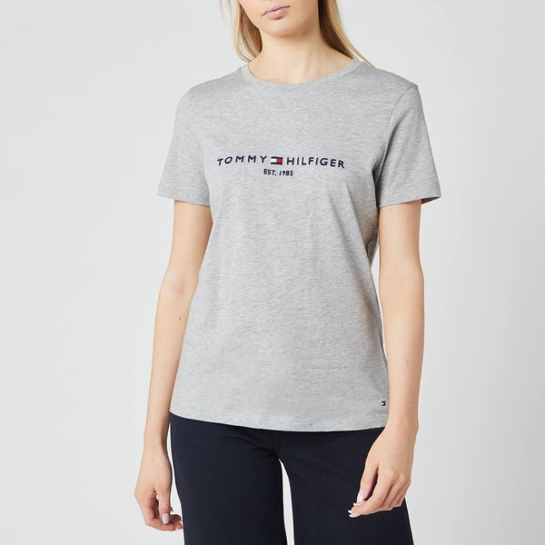 Tommy Hilfiger Women's Essential Hilfiger T-Shirt - Grey