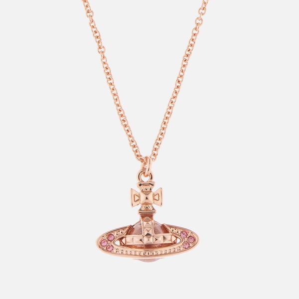 Vivienne Westwood Women's Pina Small Bas Relief Pendant - Pink Gold Light Rose