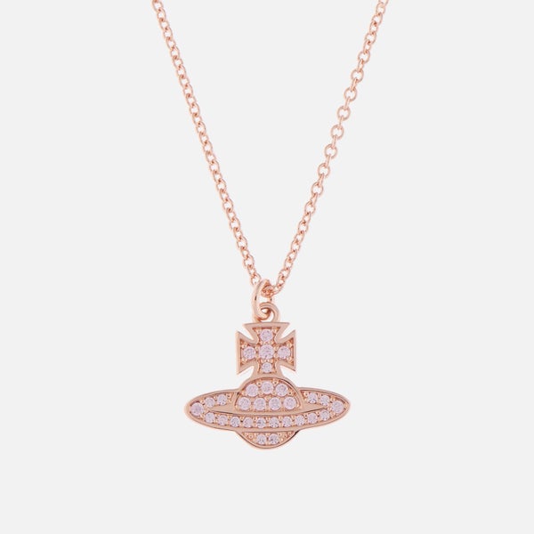 Vivienne Westwood Women's Romina Pave Orb Pendant - Pink Gold
