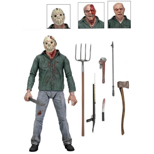 NECA Friday the 13th - 17,5 cm Action Figure - Ultimate Part 3 Jason