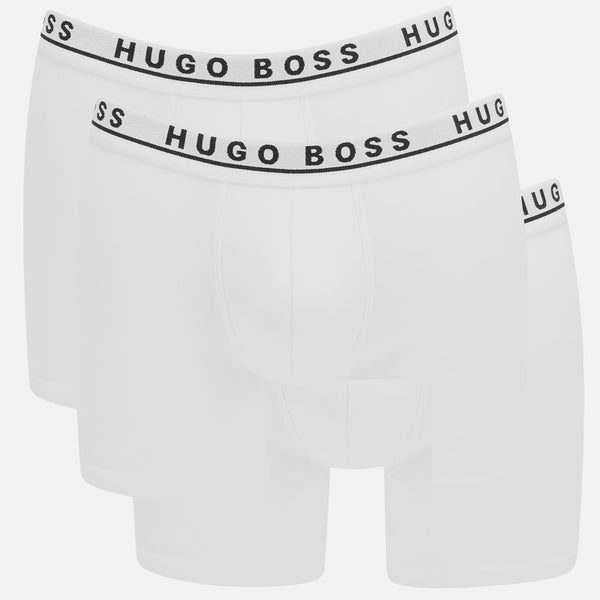 BOSS Hugo Boss Boxer Brief Long 3 Pack - White