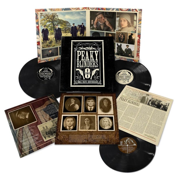 Peaky Blinders OST Series 1-5 3x Vinyl Set