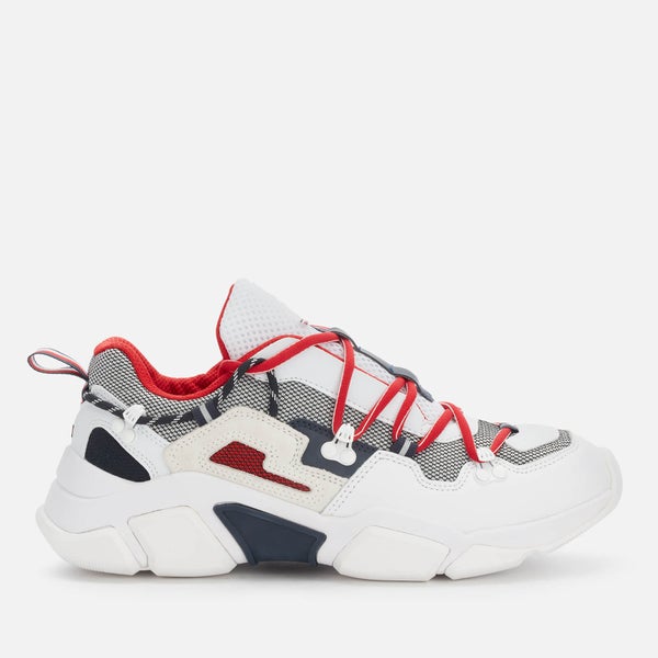 Tommy Hilfiger Men's City Voyager Chunky Trainers - White