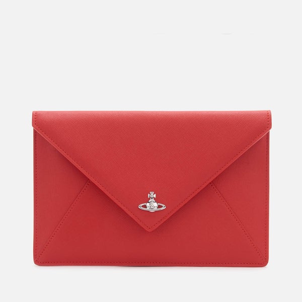 Vivienne Westwood Women's Victoria Envelope Clutch - Red