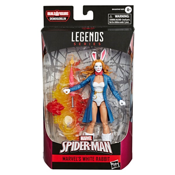 Hasbro Marvel Legends Spider-Man White Rabbit 6 Inch Action Figure