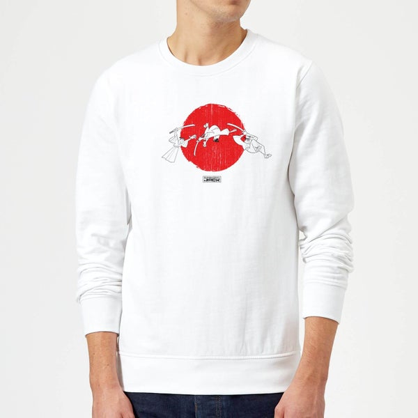 Samurai Jack Sunrise Sweatshirt - White