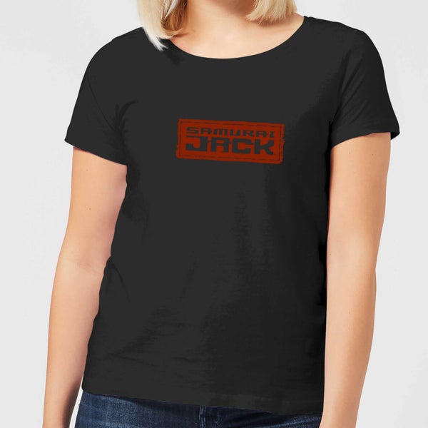 Samurai Jack Classic Logo Women's T-Shirt - Black