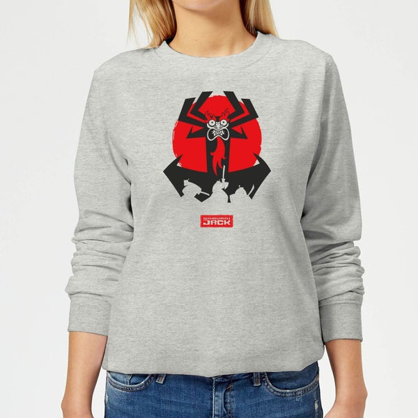 Samurai Jack AKU Women's Sweatshirt - Grey