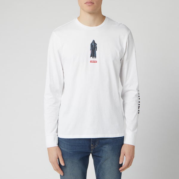 Levi's X Star Wars Men's Long Sleeve Graphic T-Shirt - White