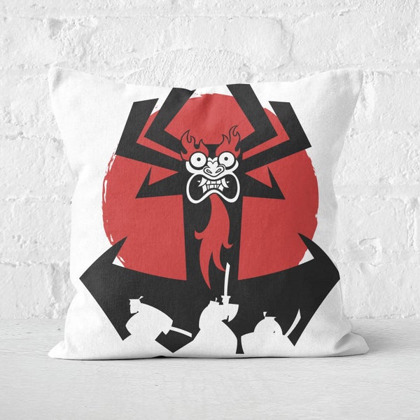 Samurai Jack Aku Square Cushion