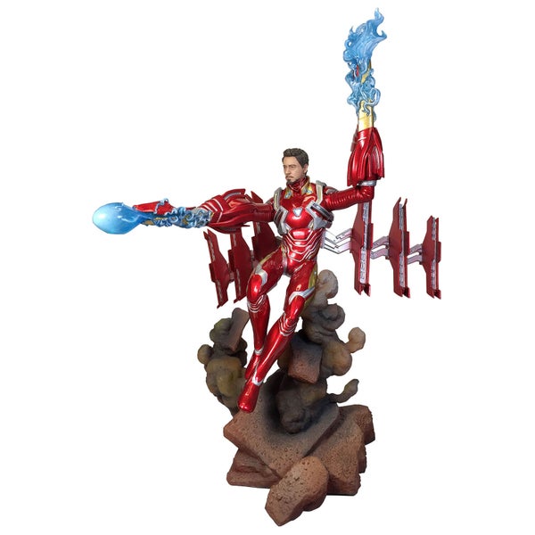 Diamond Select Marvel Gallery Avengers: Infinity War PVC Figure - Unmasked Iron Man MK50