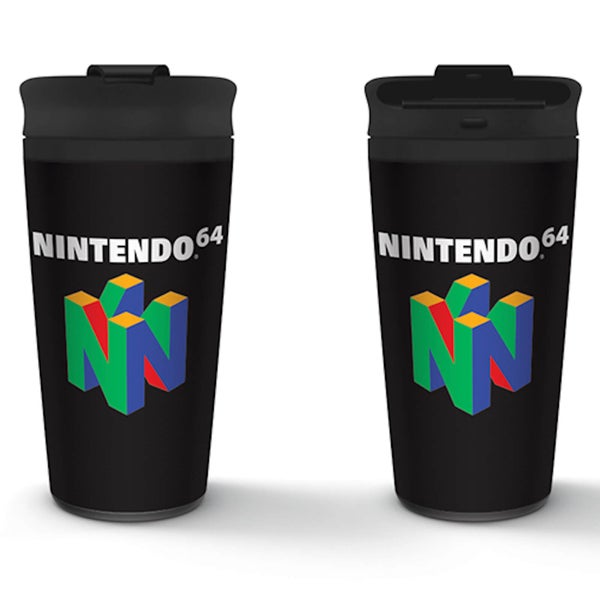 Taza metálica de viaje de Nintendo (N64)