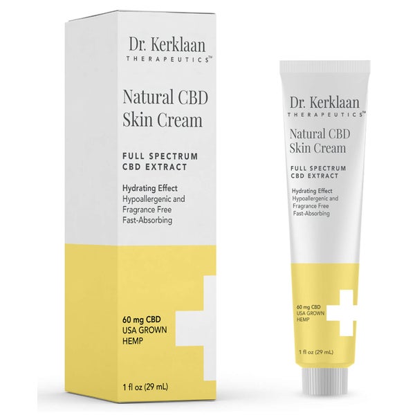 Dr Kerklaan Natural CBD Skin Cream 1 oz